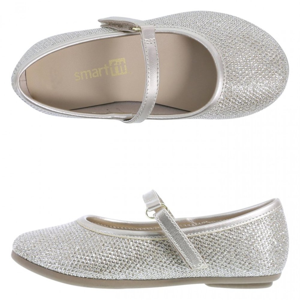 SmartFit Chelsea II Flats Gold Size 5.5 Infants